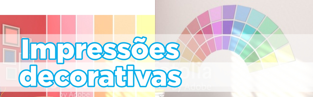 Impressões decorativas